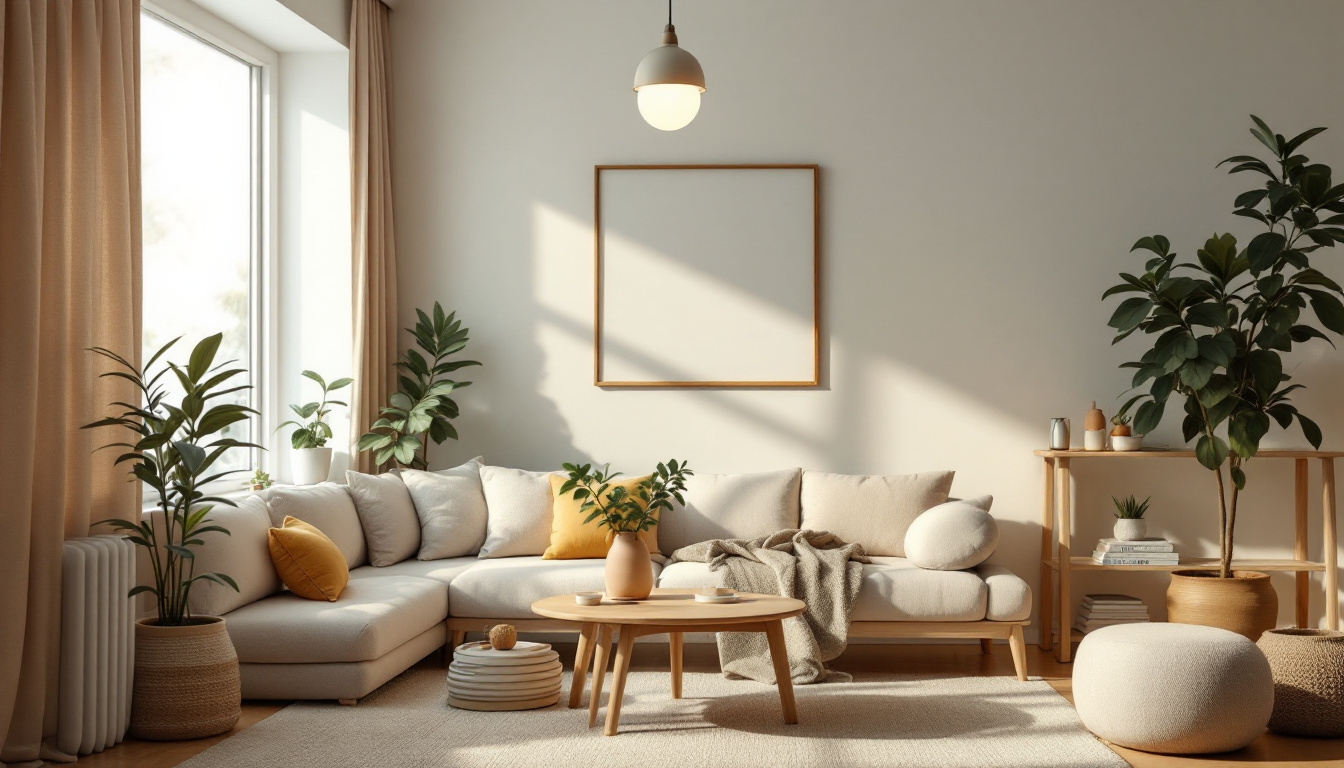 A photograph of a well-lit room featuring sylvania lighting products that showcase a harmonious blend of aesthetic appeal and functionality