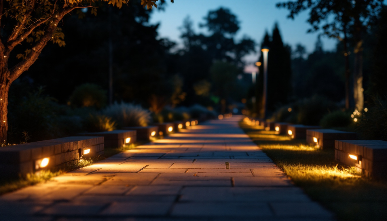 A photograph of capture a photograph of a well-lit outdoor scene at dusk