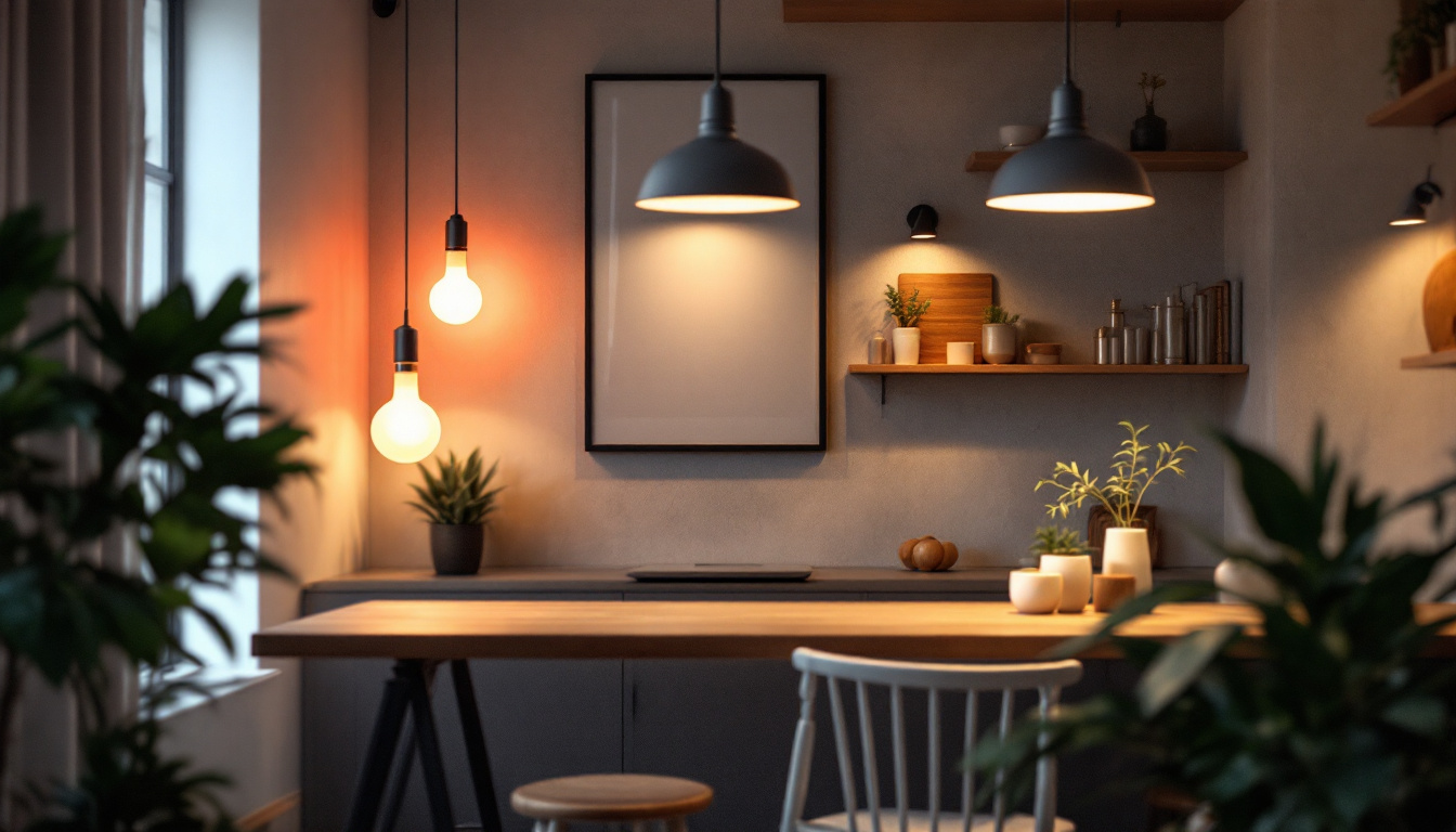 A photograph of a beautifully lit interior space showcasing leviton lighting fixtures in action