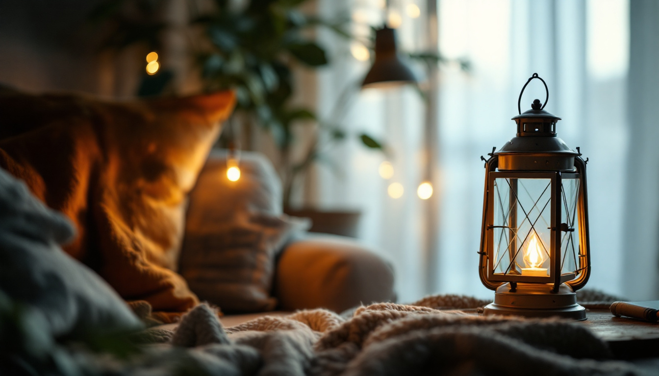 A photograph of a cozy
