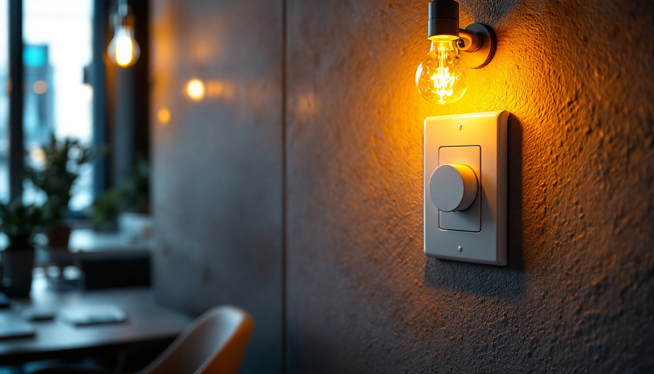 A photograph of a modern workspace featuring an isolated ground receptacle in use