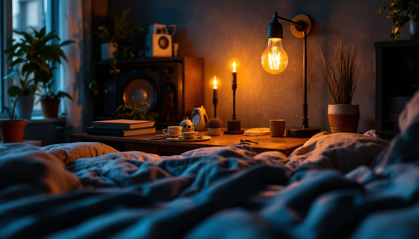 A photograph of a cozy