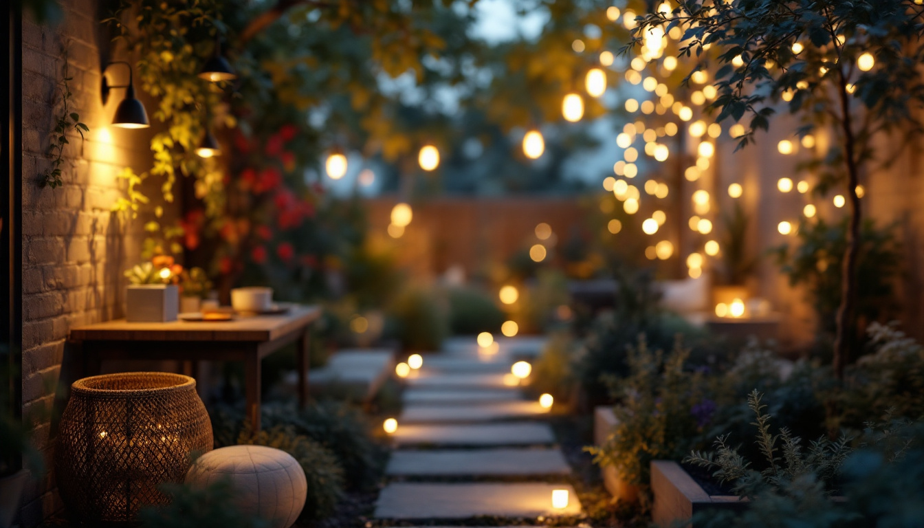 A photograph of an outdoor light socket creatively integrated into various settings