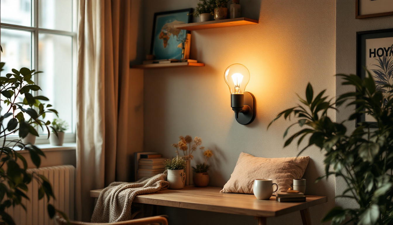 A photograph of a cozy