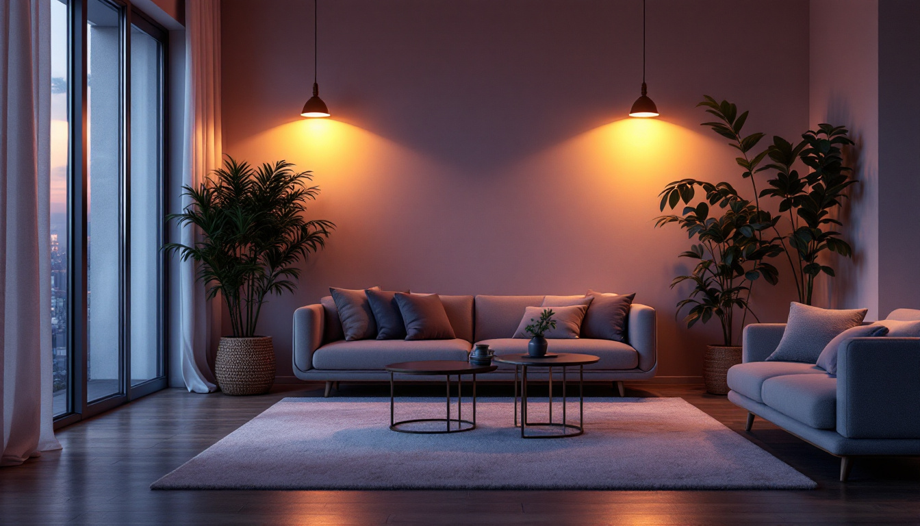 A photograph of a beautifully designed room featuring can lights with stylish covers