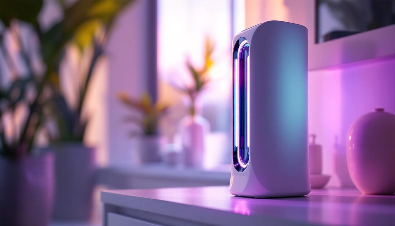 A photograph of a sleek