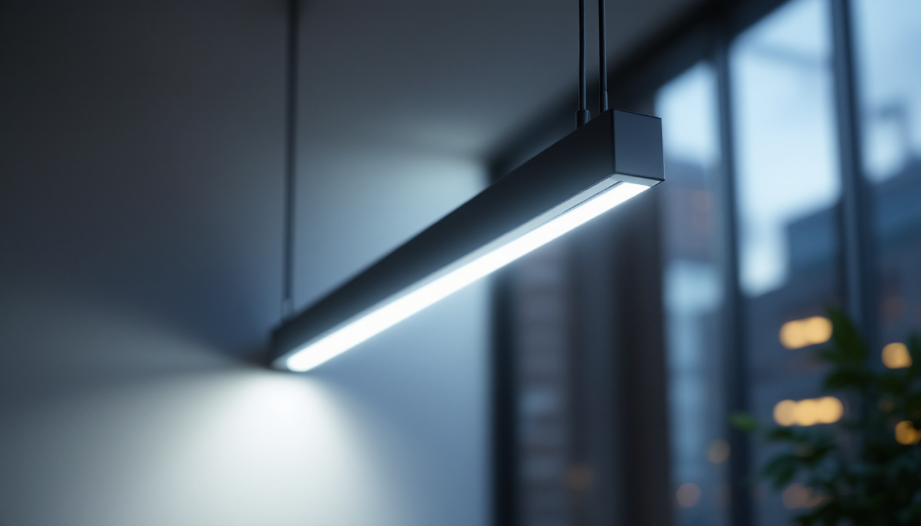 A photograph of a sleek