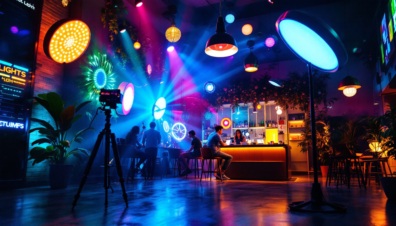 A photograph of a vibrant