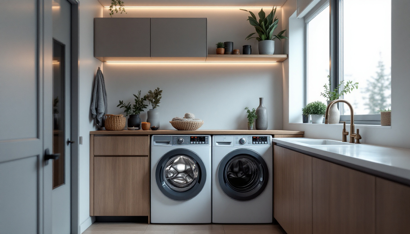 A photograph of a modern