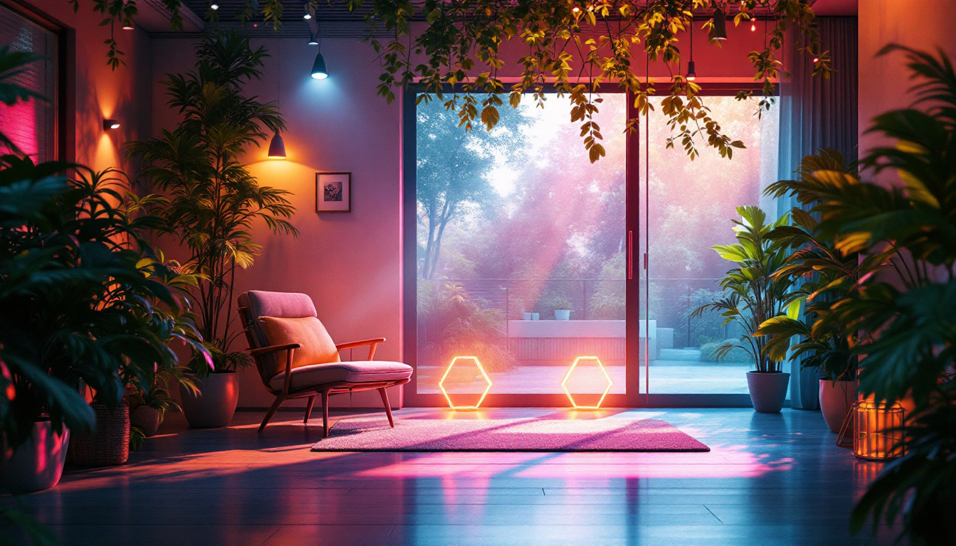 A photograph of a vibrant