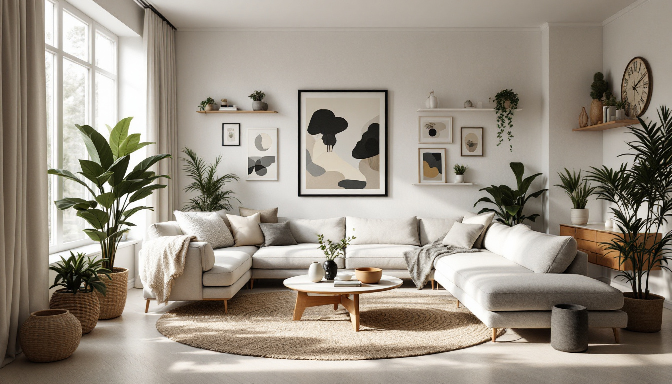A photograph of a beautifully transformed interior space that showcases innovative design elements and practical organization tips