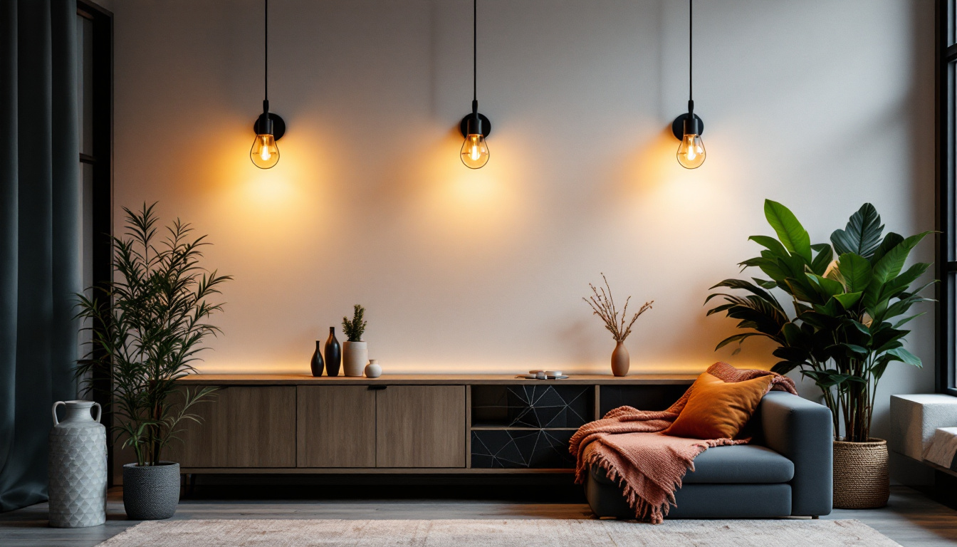 A photograph of a beautifully designed barn light fixture in a modern setting