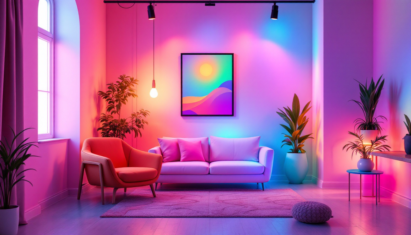 A photograph of a vibrant