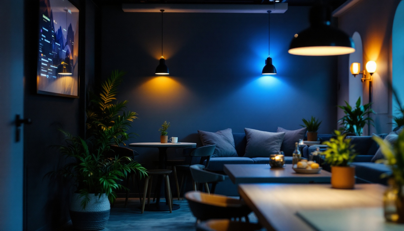 A photograph of a beautifully lit interior space showcasing maxlite lighting fixtures in use
