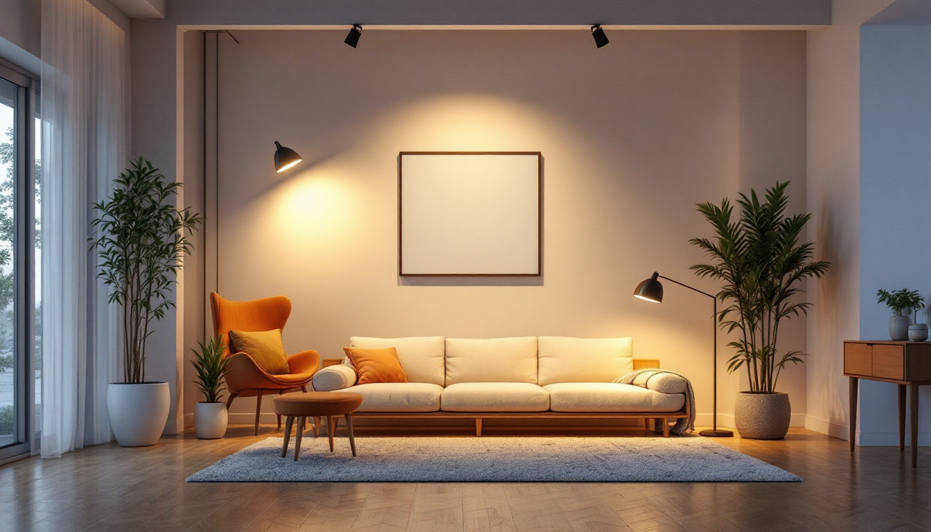 A photograph of a well-lit indoor space showcasing t5 lighting in action