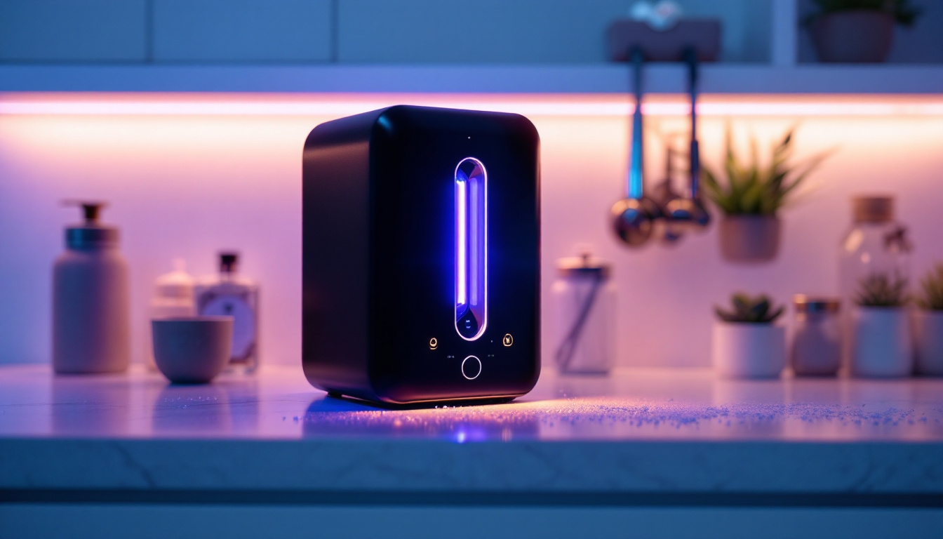 A photograph of a sleek