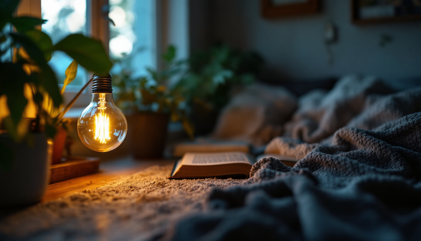 A photograph of a cozy