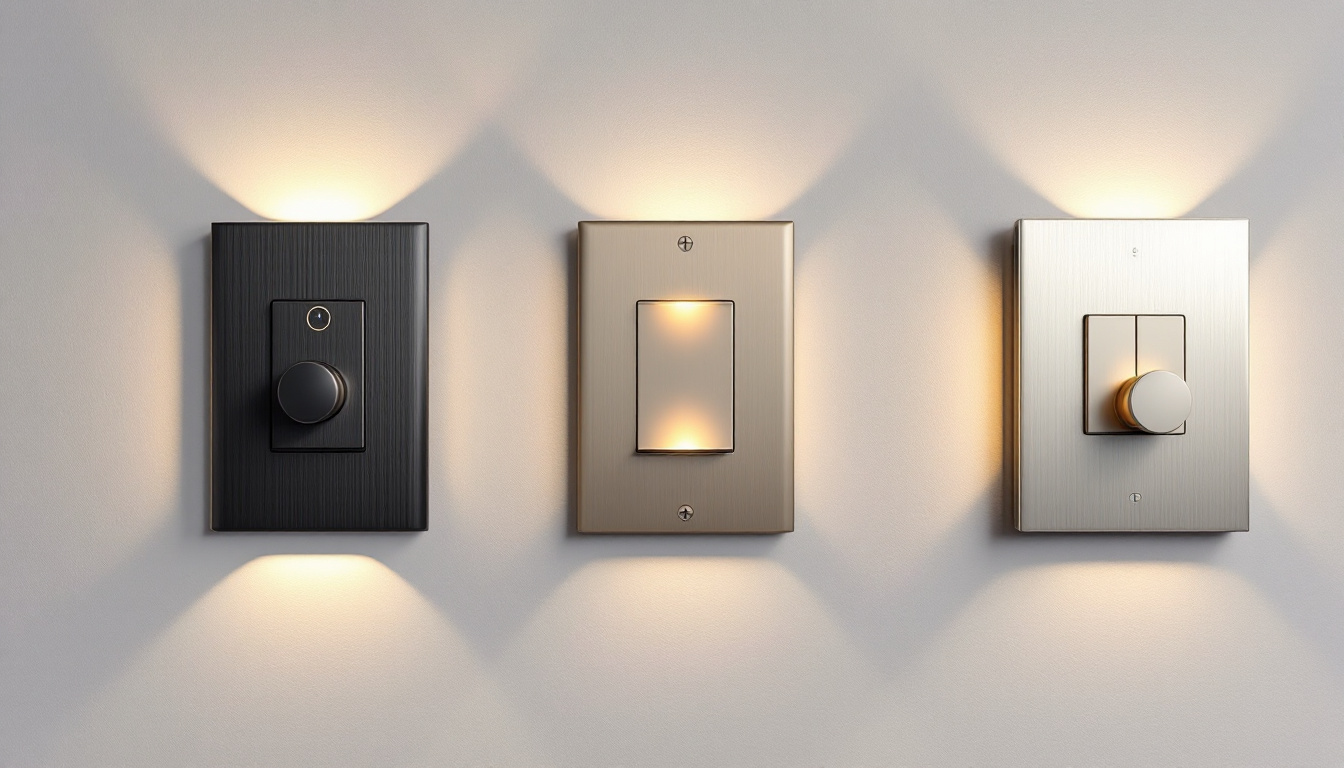 A photograph of a well-lit row of stylish