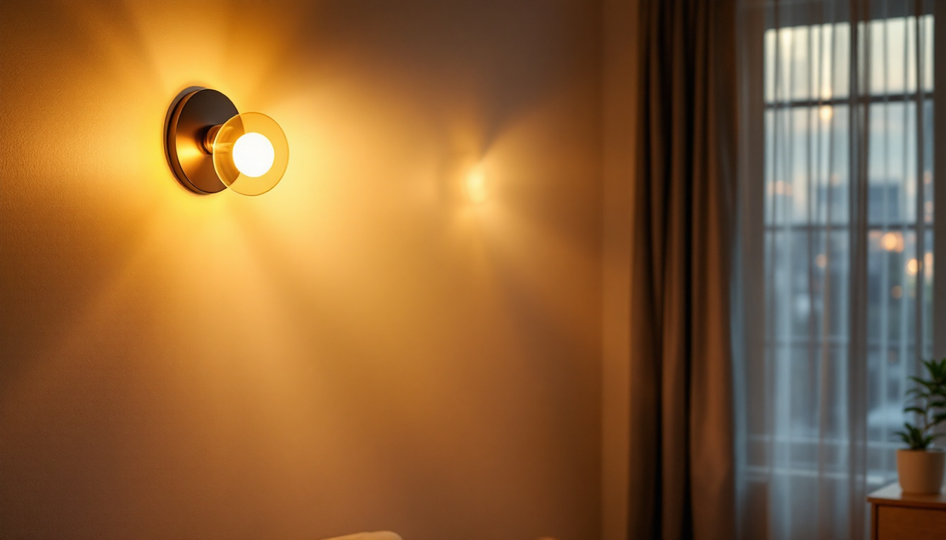 A photograph of a beautifully designed luminaire lighting fixture illuminating a modern living space