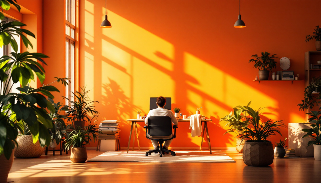 A photograph of a vibrant