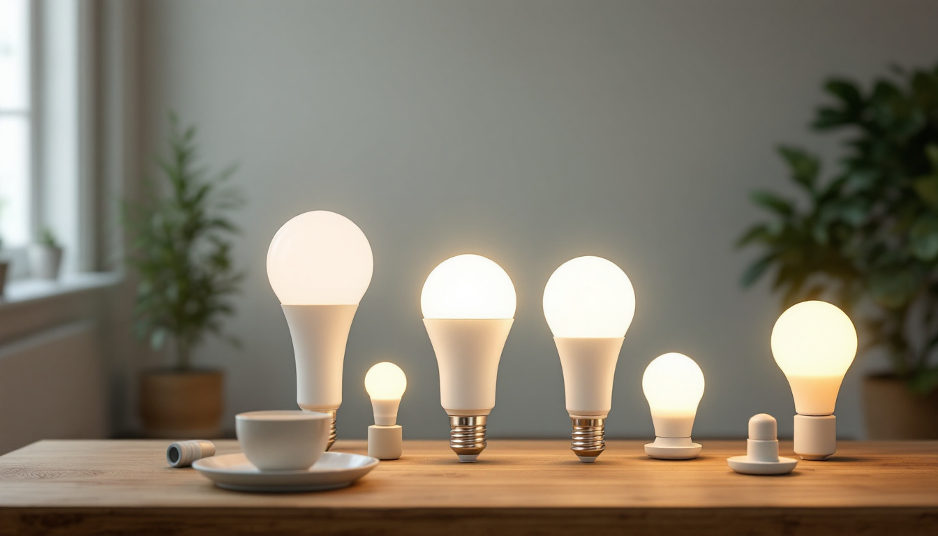 A photograph of a variety of inexpensive led lights in different settings