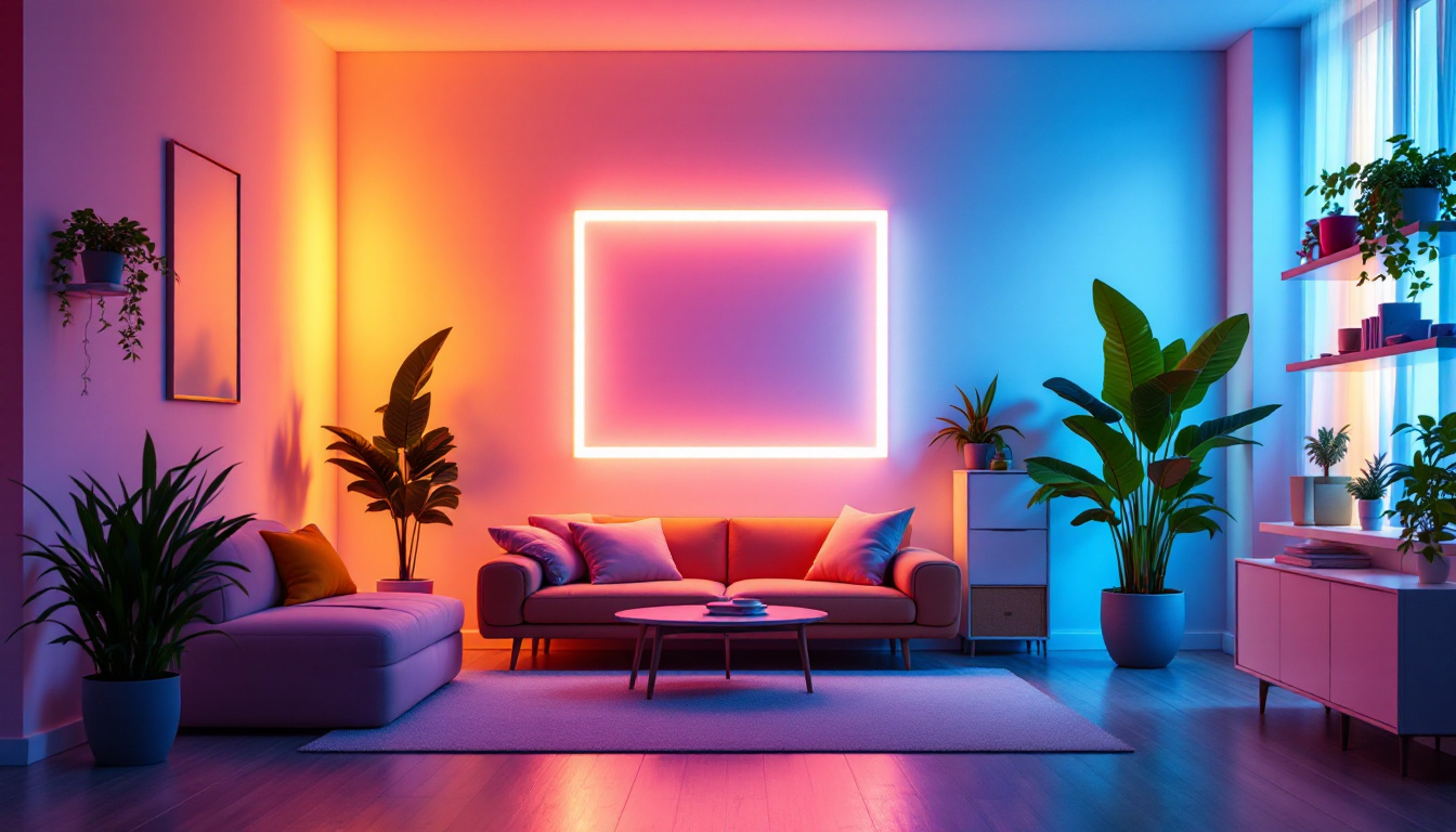 A photograph of a vibrant