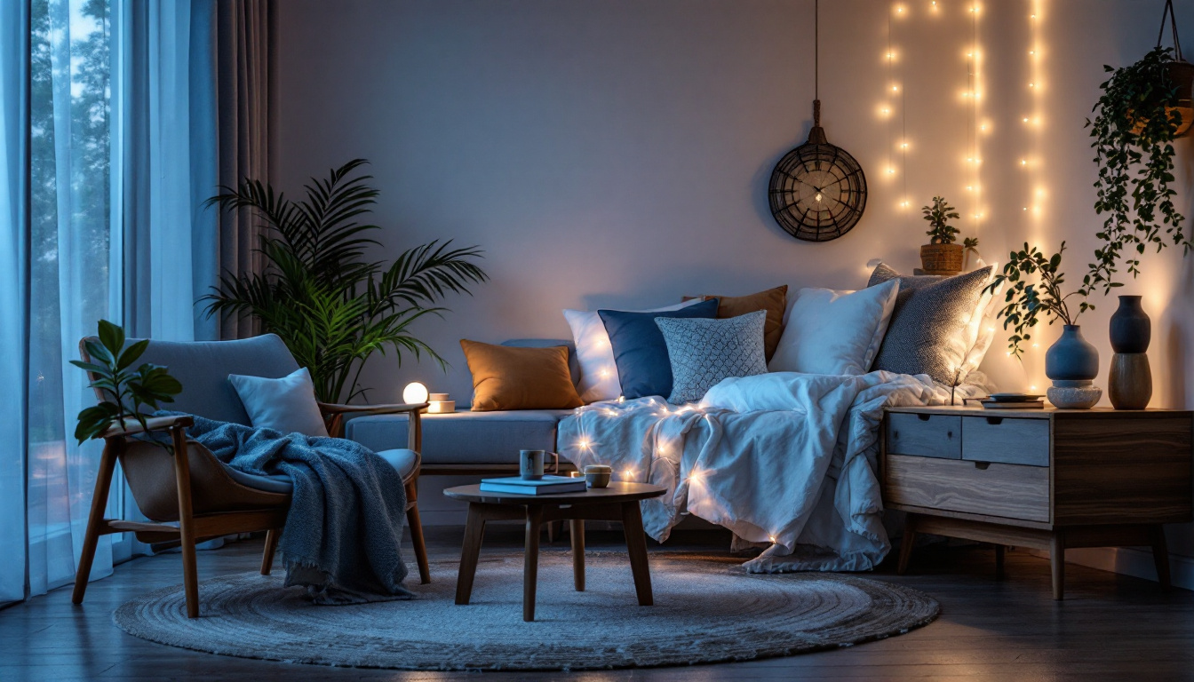 A photograph of a cozy