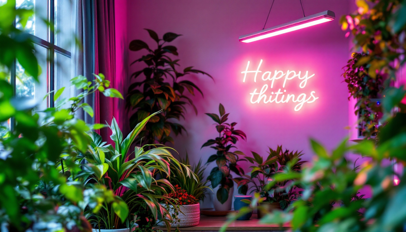 A photograph of a vibrant indoor or outdoor setting showcasing 5 ft led lights in use