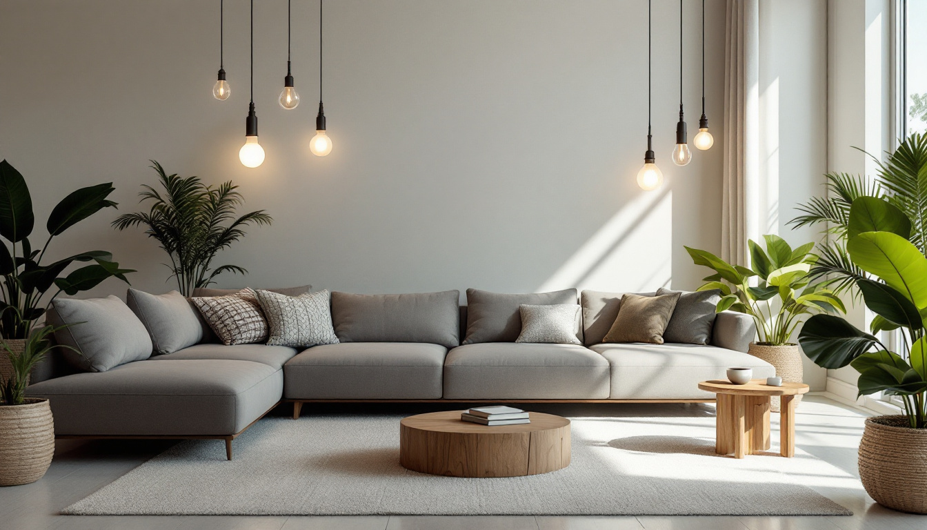 A photograph of a creatively designed space where lamp ballasts are repurposed as unique decorative elements or functional fixtures