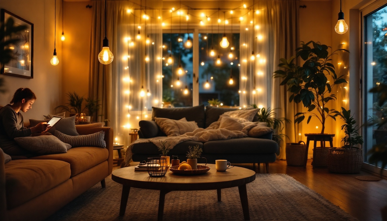 A photograph of a cozy