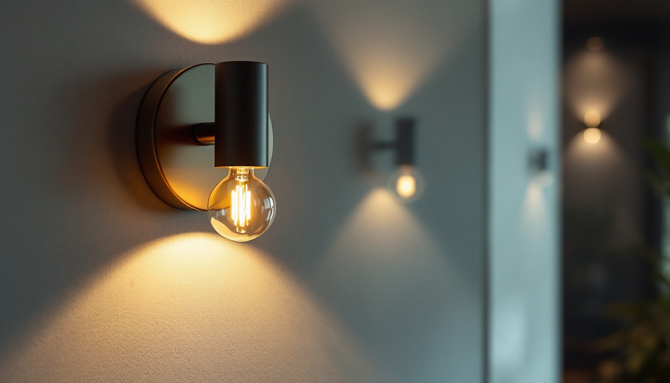 A photograph of a beautifully designed wall sconce light fixture illuminating a stylish interior space