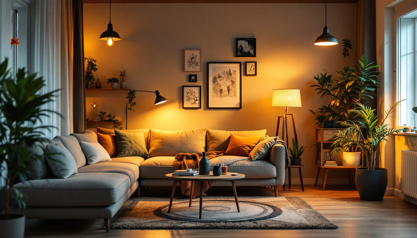 A photograph of a cozy