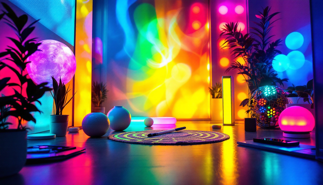A photograph of a vibrant