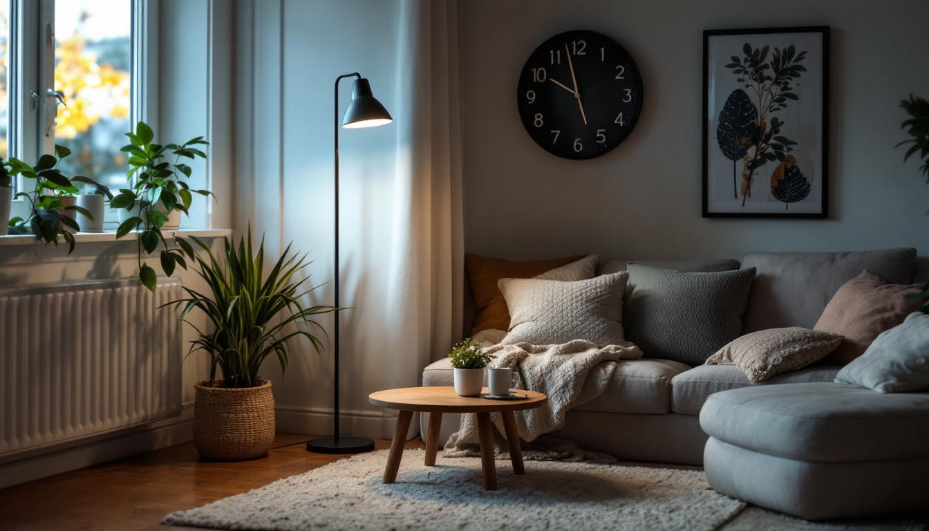 A photograph of a cozy