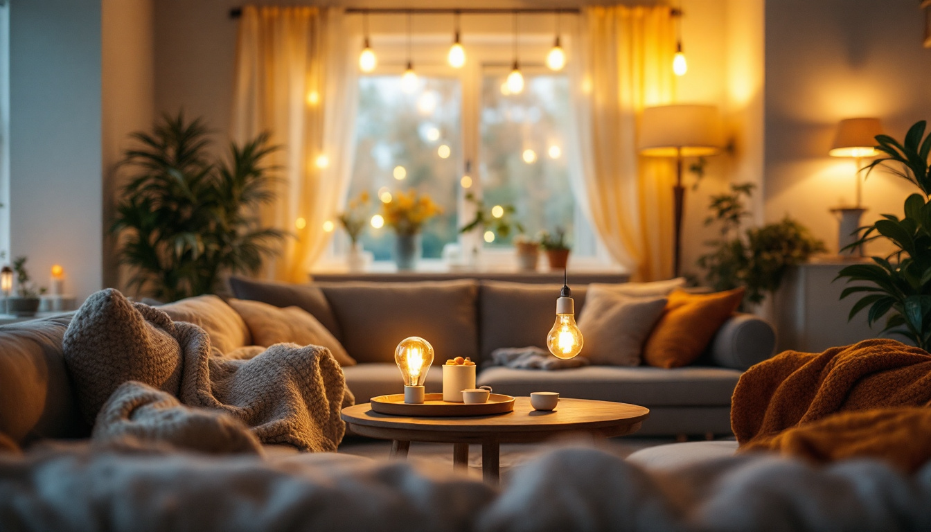 A photograph of a cozy