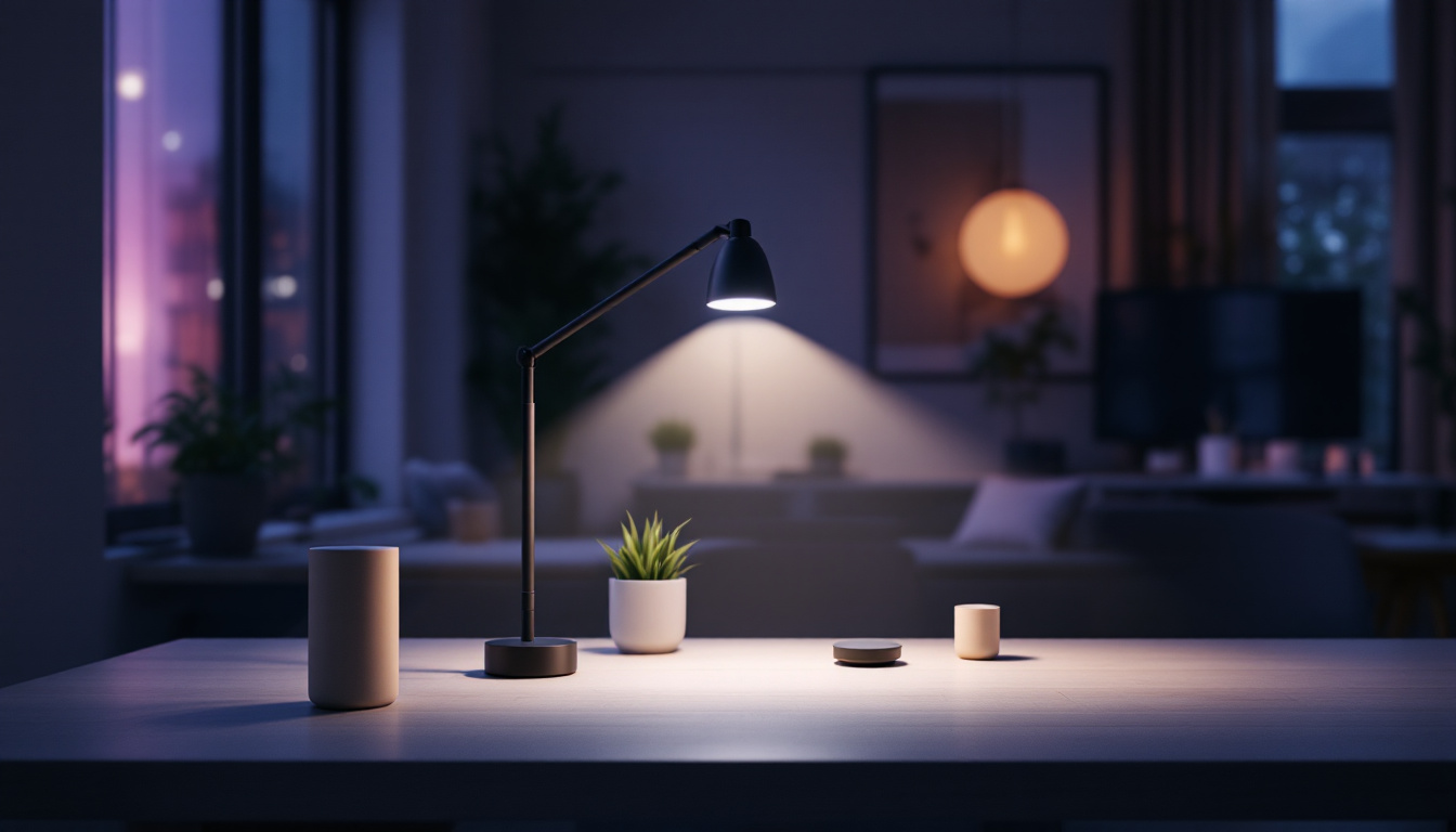 A photograph of capture a photograph of a diverse range of lighting technologies in use