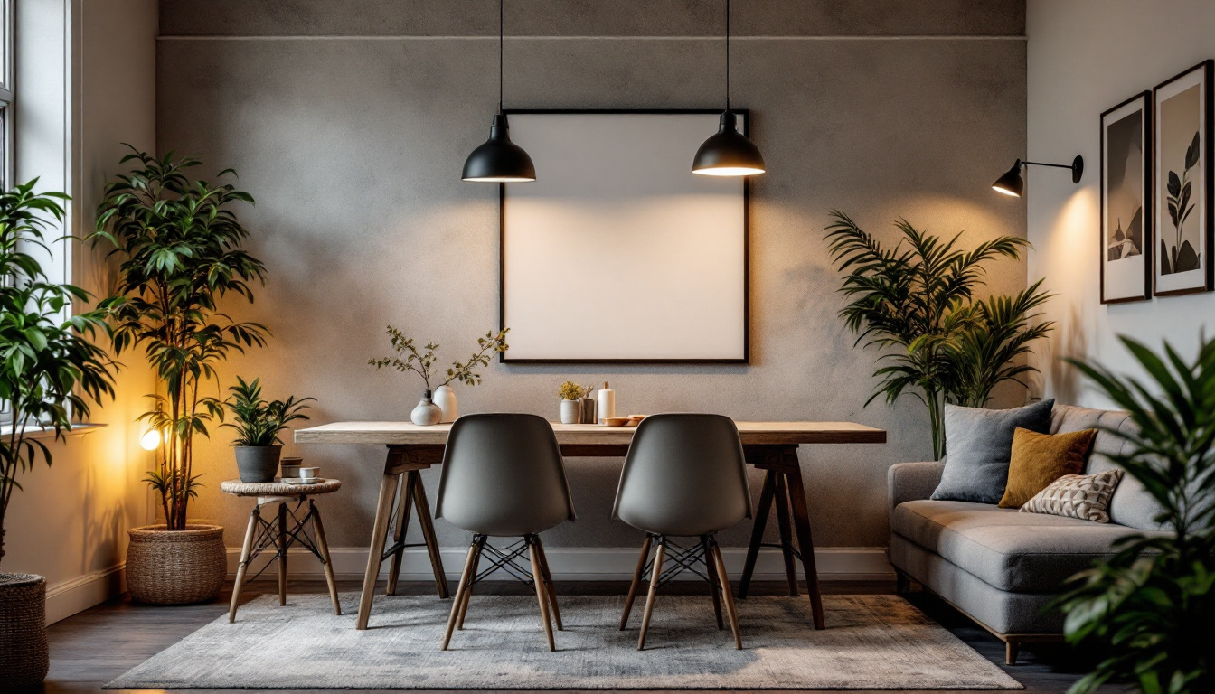 A photograph of a well-designed room featuring sleek commercial electric can lights in action