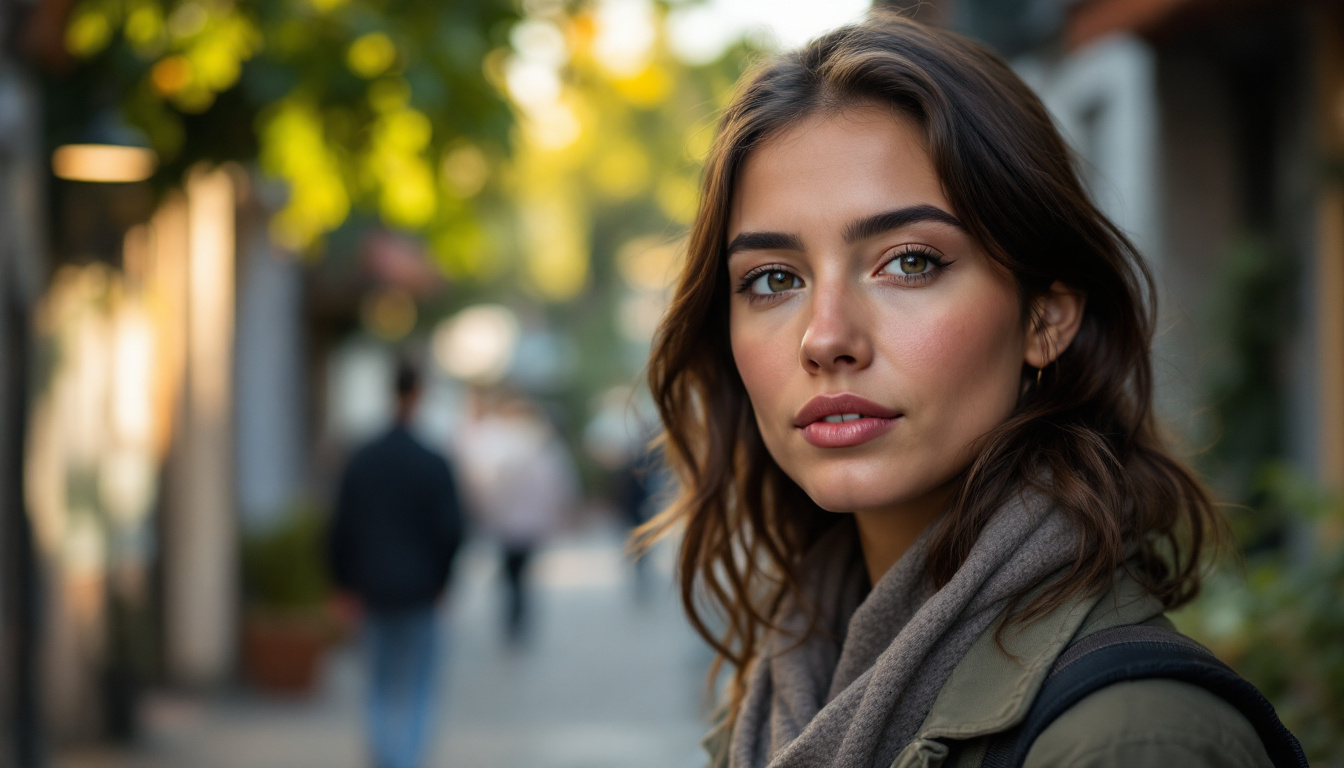 A photograph of a versatile scene that showcases the practical applications of focal lengths between 70mm and 120mm