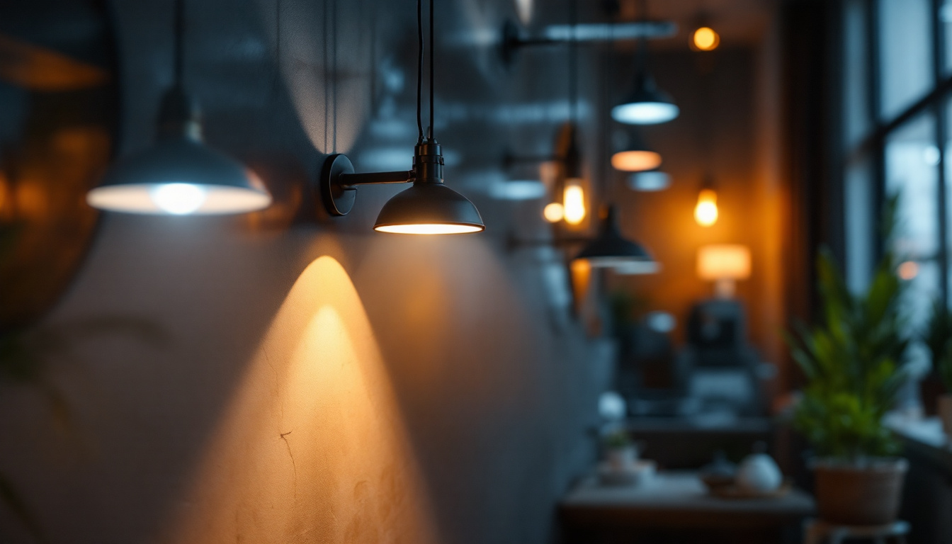 A photograph of a well-lit interior space showcasing various led canned light fixtures in use
