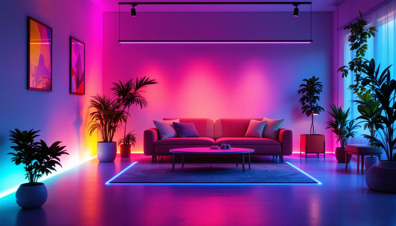 A photograph of a vibrant