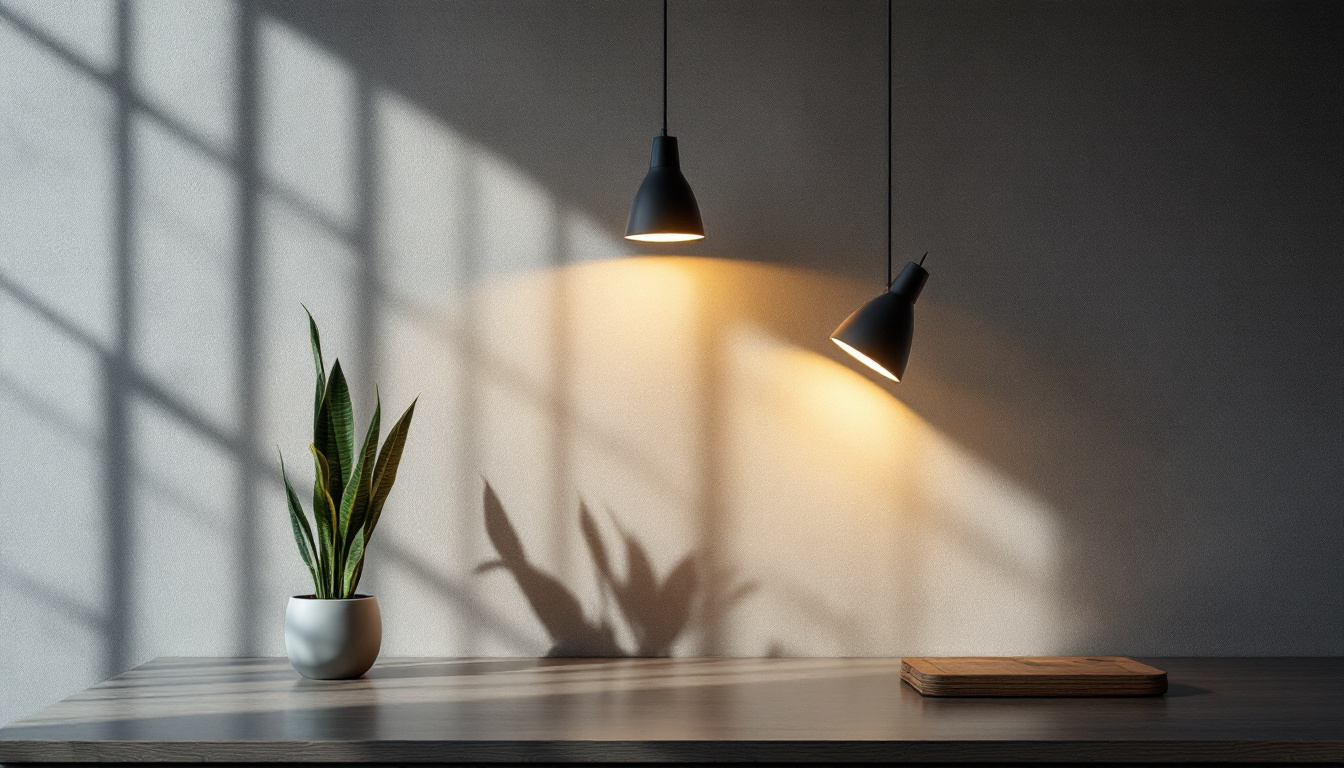 A photograph of a beautifully lit interior space showcasing keystone lighting fixtures