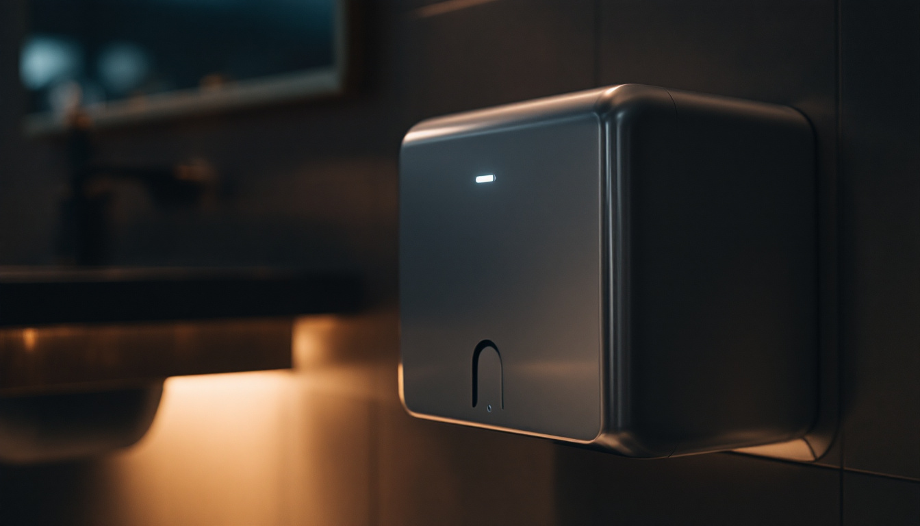 A photograph of a sleek