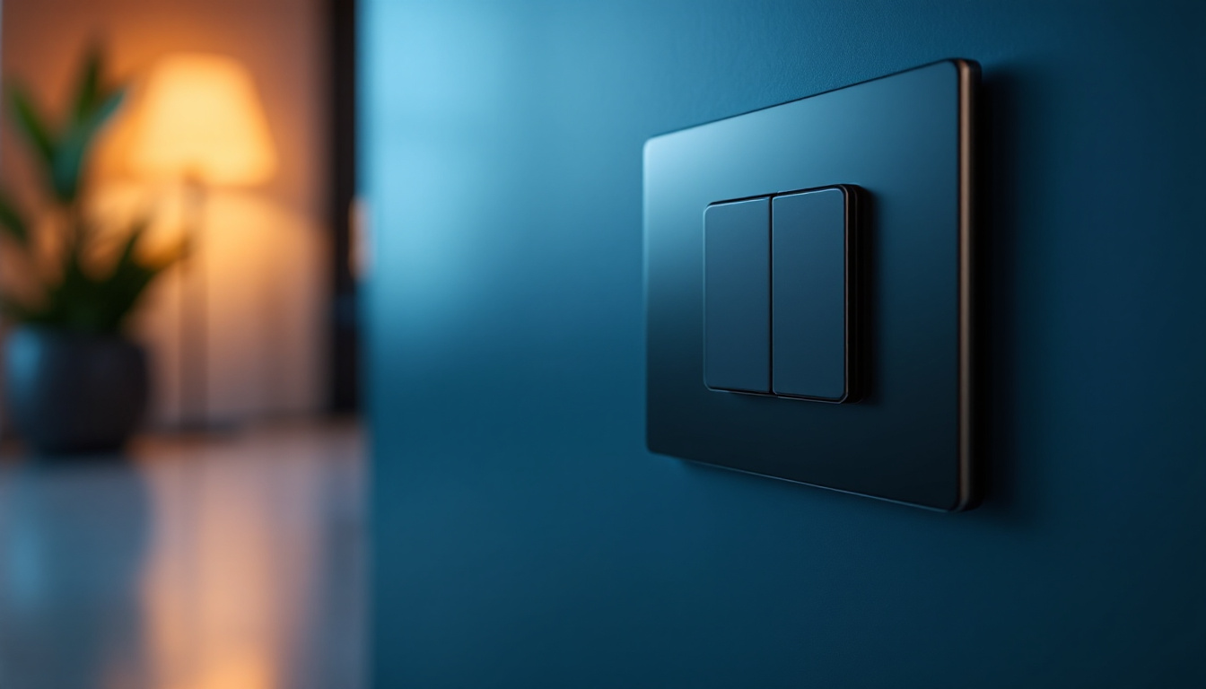 A photograph of a sleek