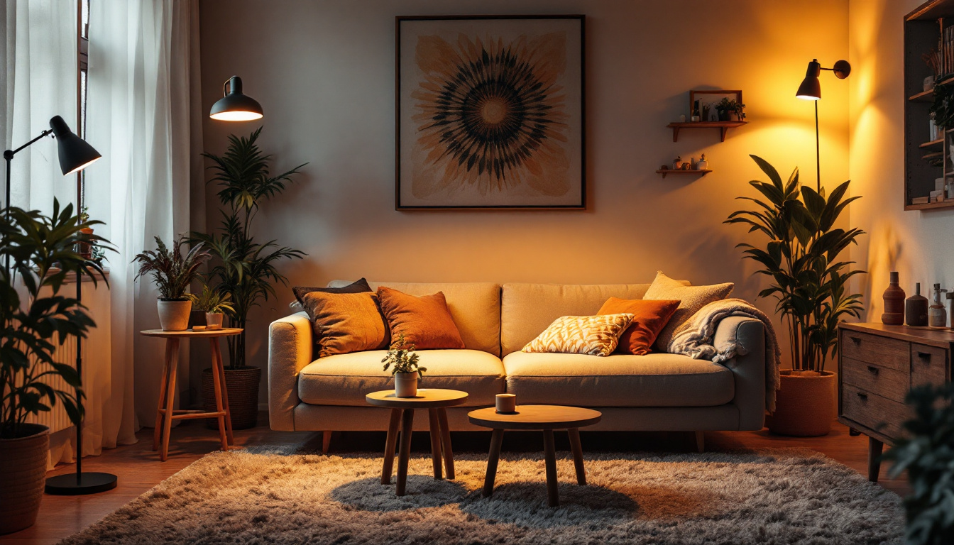 A photograph of a cozy
