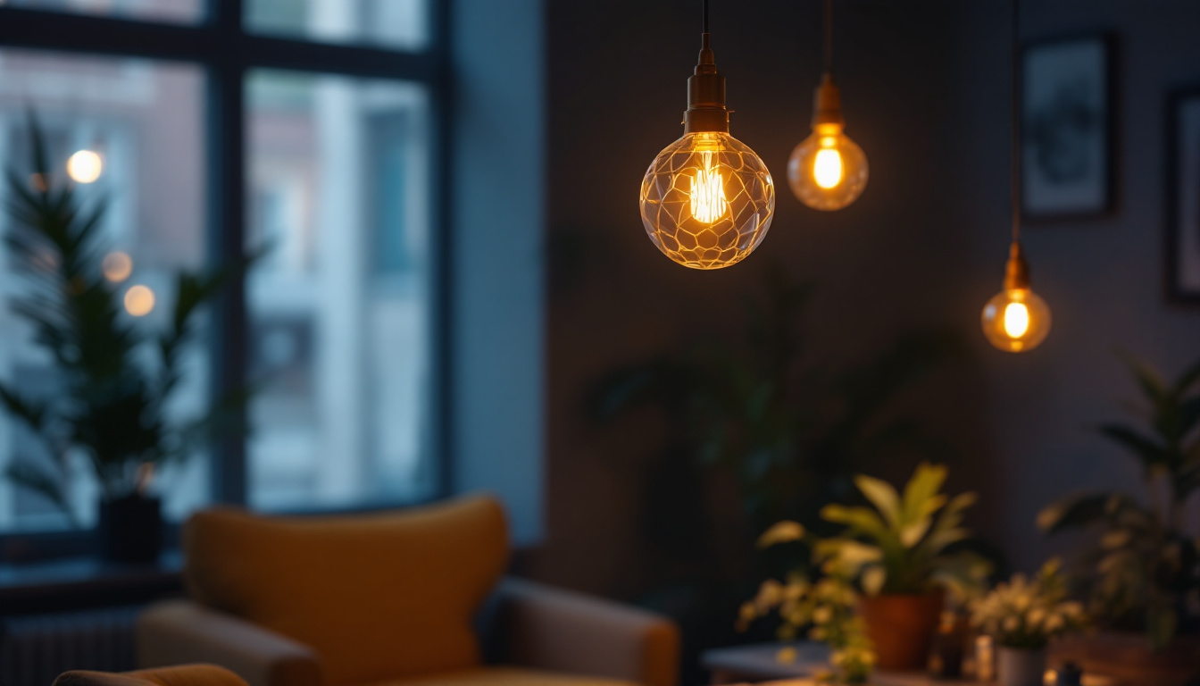 A photograph of a beautifully designed unique pendant light hanging in an aesthetically pleasing setting