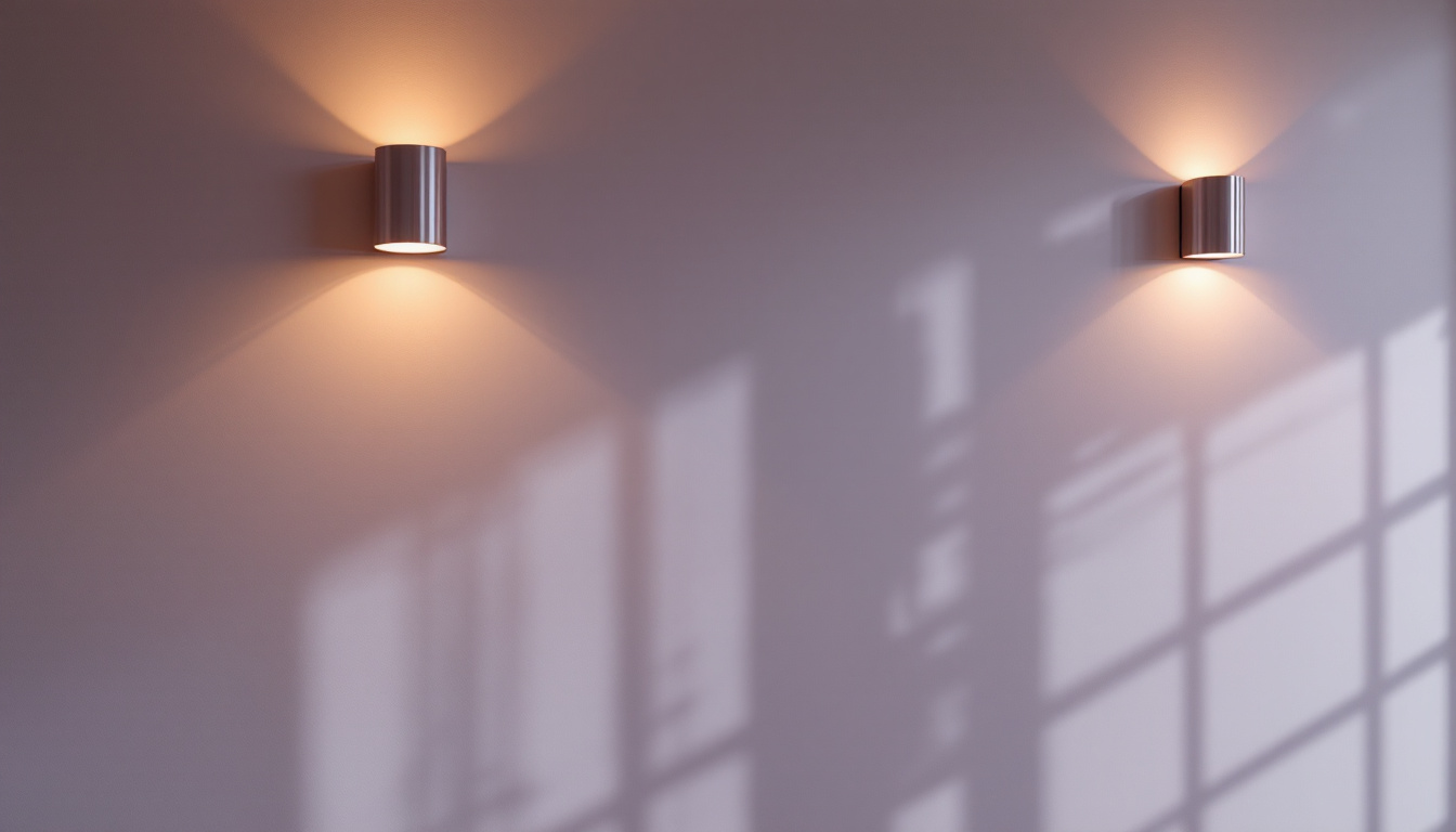A photograph of a beautifully styled interior featuring large wall sconces
