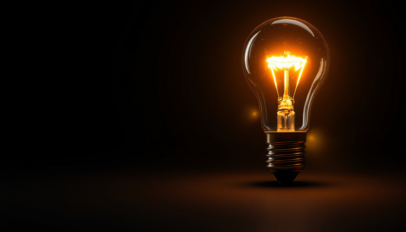 A photograph of a creatively designed light bulb shaped like a vintage car