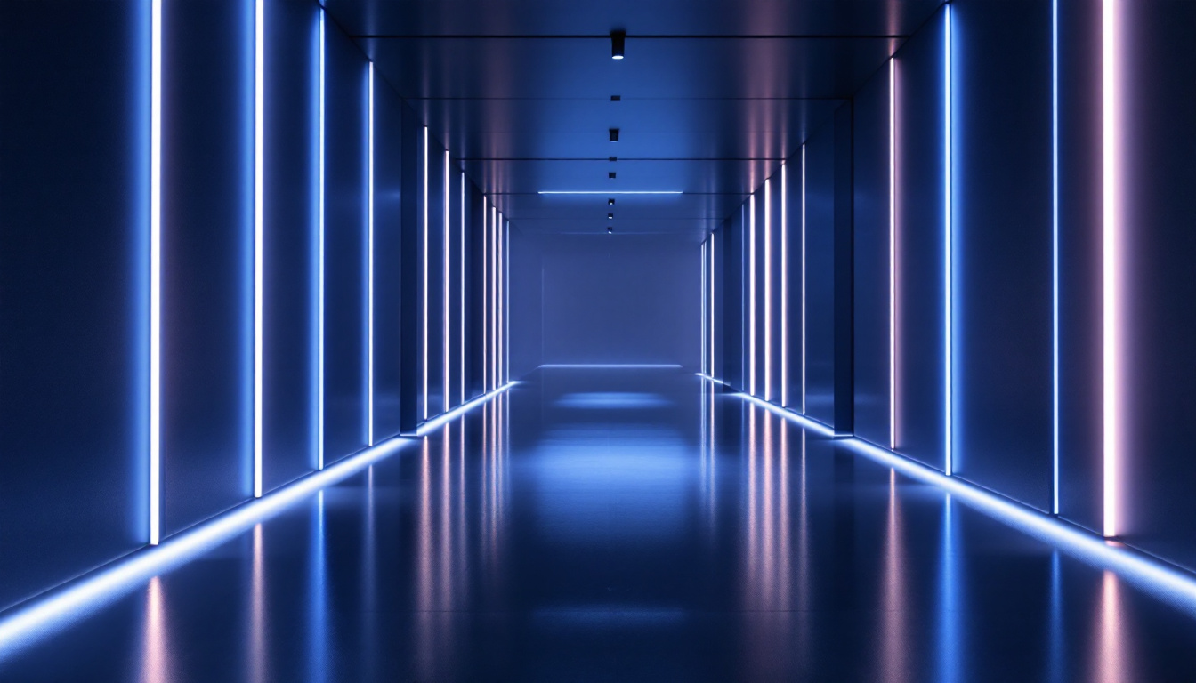 A photograph of a sleek