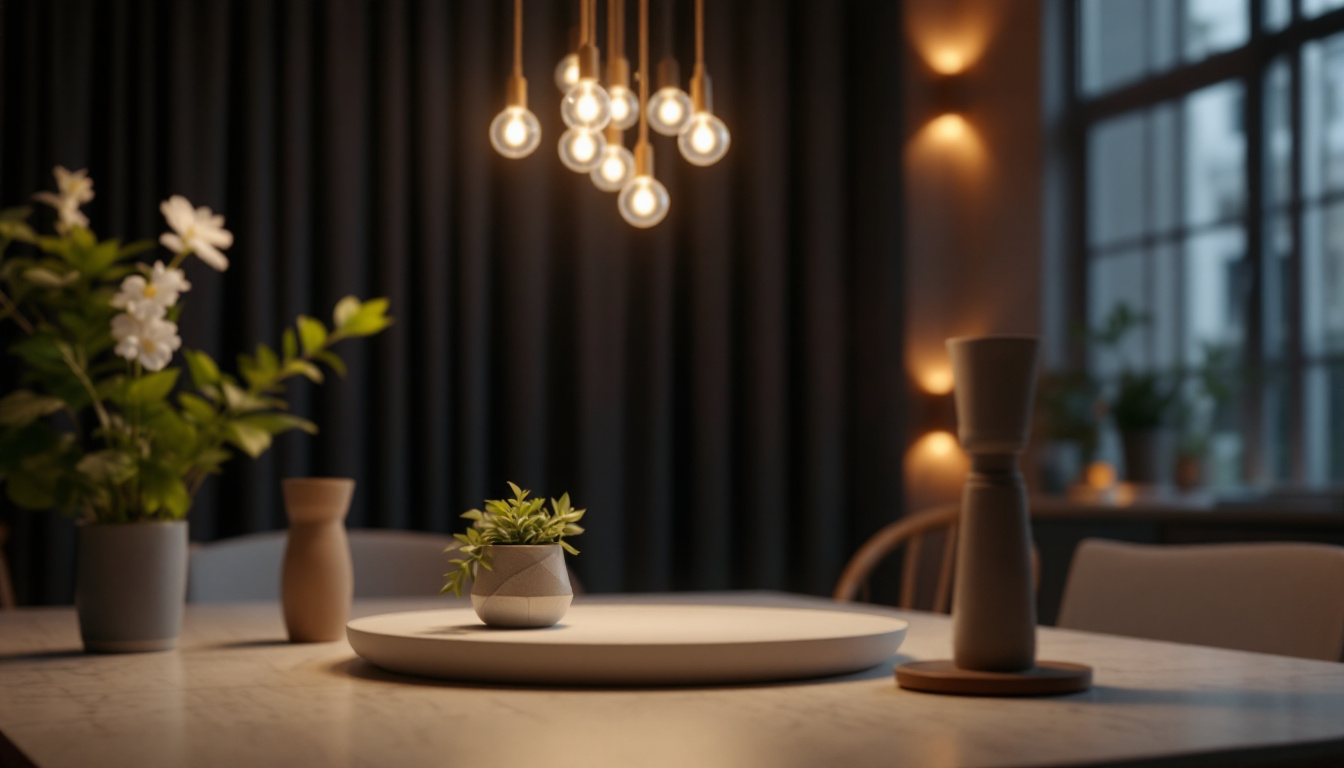 A photograph of a beautifully designed lighting fixture in an elegant setting