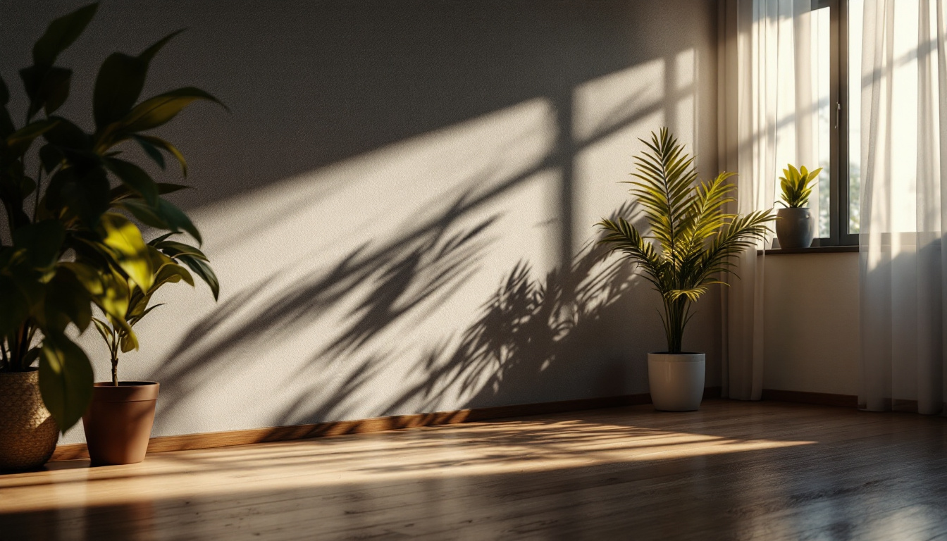 A photograph of a beautifully lit scene that showcases various lighting techniques